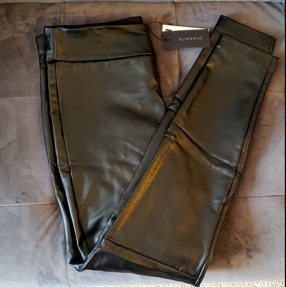 Brand New Imitation Leather Leggings